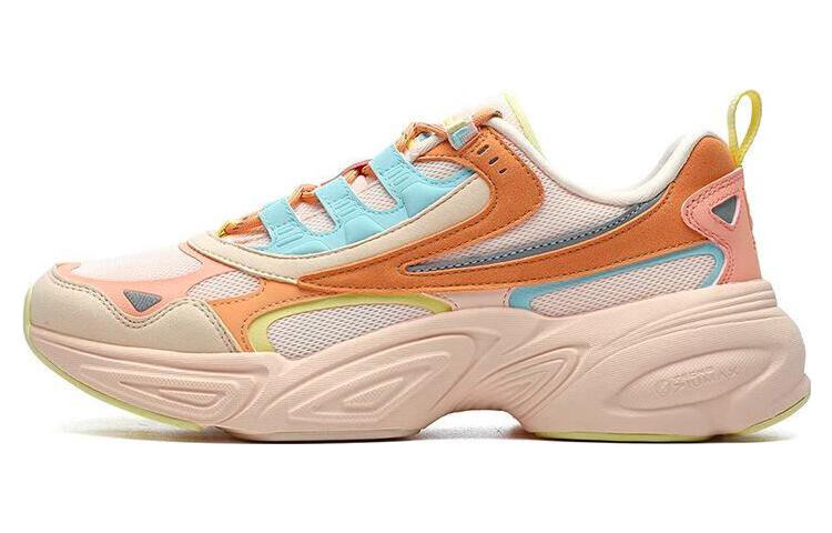 FILA Cube Low Top Casual Shoes Women's Soft Pink