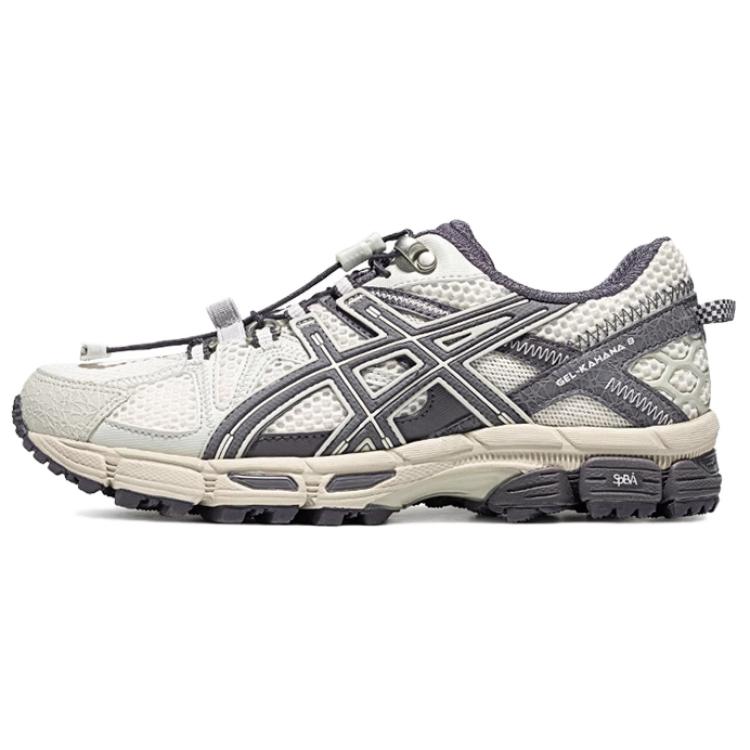 Asics Gel Kahana 8 FL Low Top Casual Trail Running City Commute Running Shoes Women's Gray White