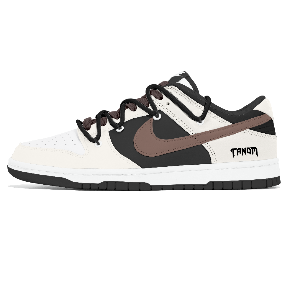 Nike Dunk Lemon Joy Abrasion Resistant Low Top Skateboard Shoes Unisex Ecru