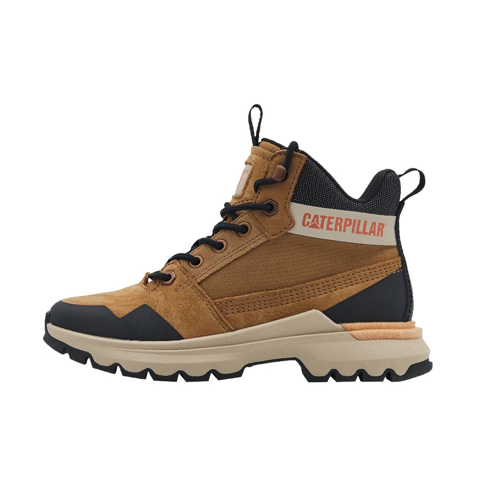 CAT Short Outdoor Shoes 4.3cm Women's Brown