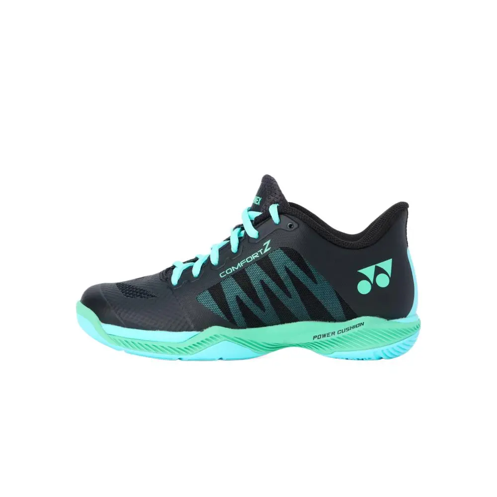 YONEX Shock Absorbers Slip Resistant Abrasion Resistant Low top Badminton Shoes Women's Black Green