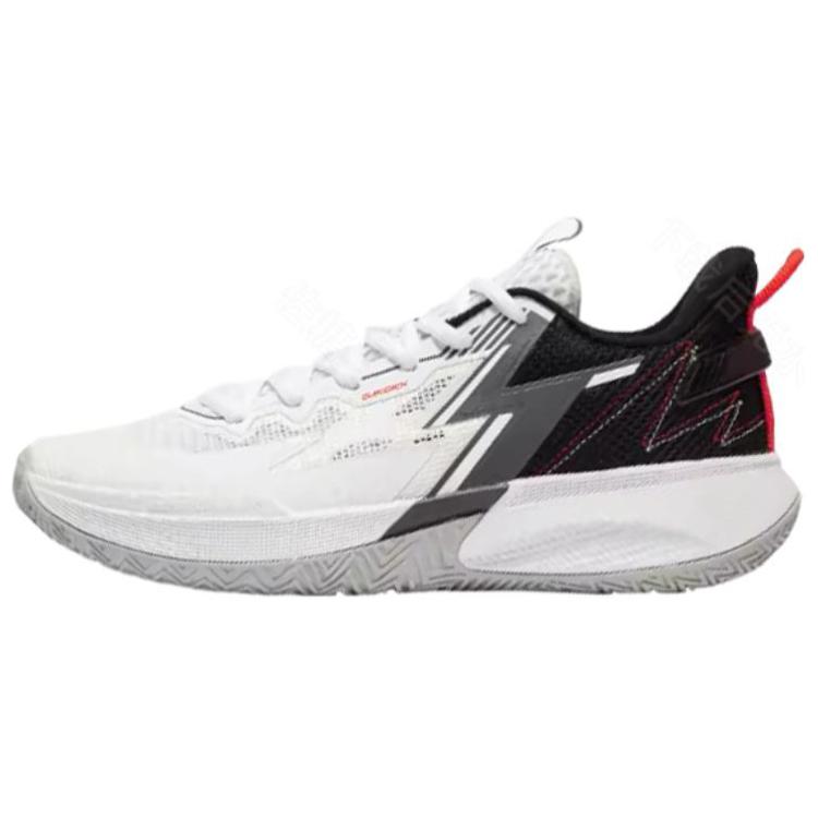 361° Big3 Team Cushioned Wear-Resistant Breathable Low-Top Basketball Shoes Men's Black White купить в интернет-магазине Yoocart с быстрой доставкой по России.