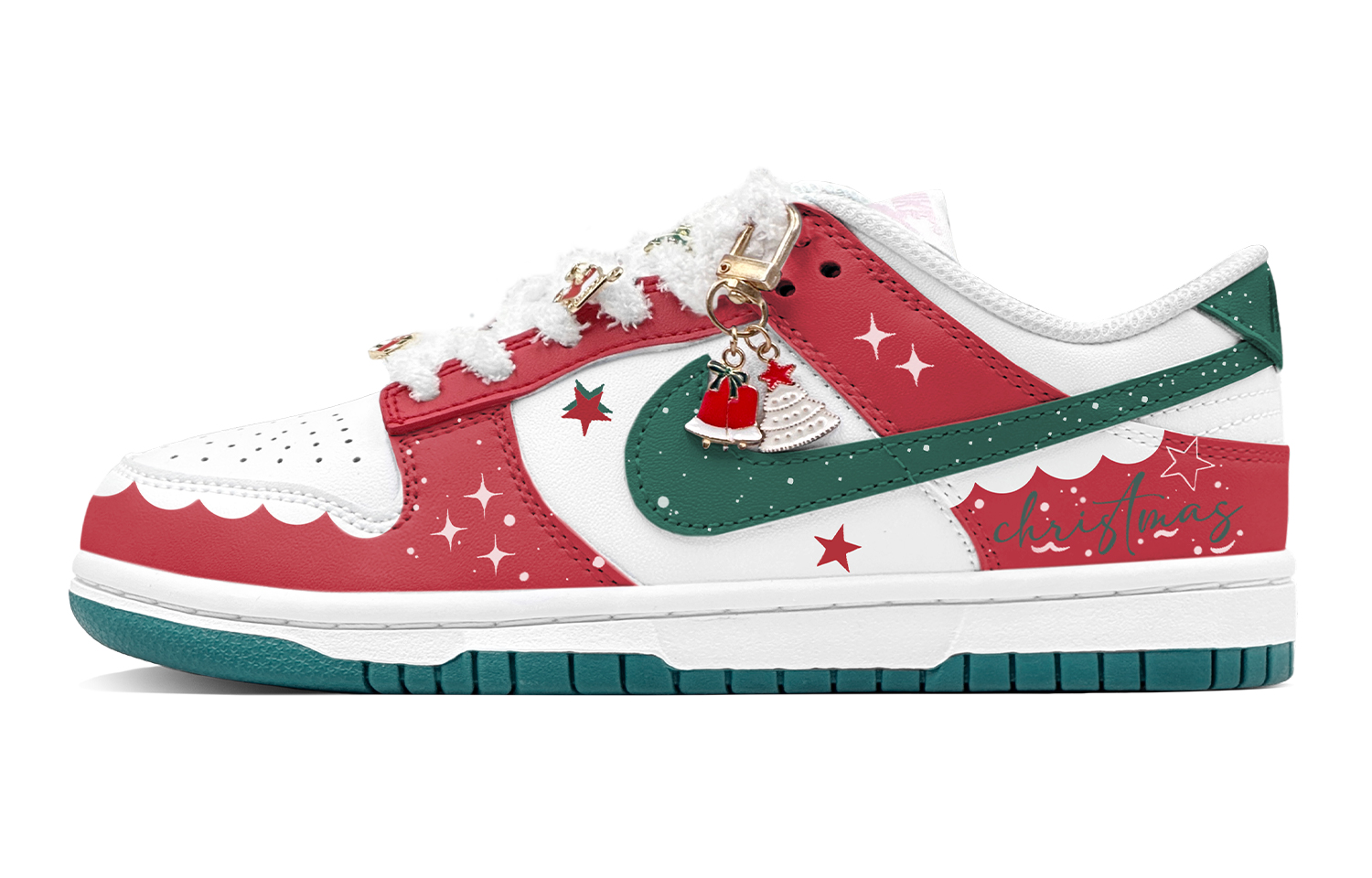 Nike Dunk Anti-Slip Wear-Resistant Low-Top Skateboard Shoes Women's Red купить в интернет-магазине Yoocart с быстрой доставкой по России.