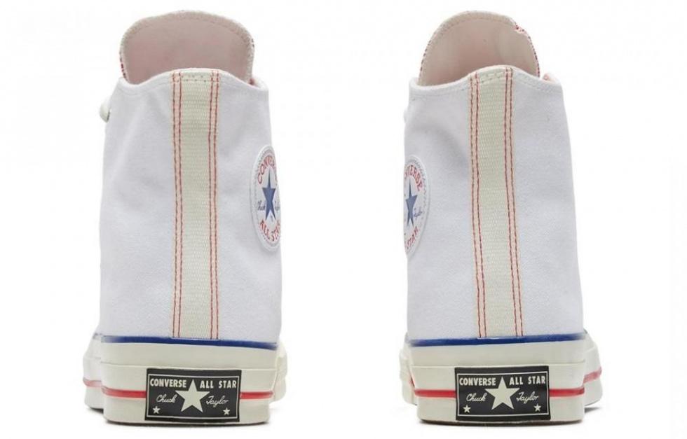 Converse Chuck Taylor All Star 70 Hi Twisted Tongue White Red купить в интернет-магазине Yoocart с быстрой доставкой по России.