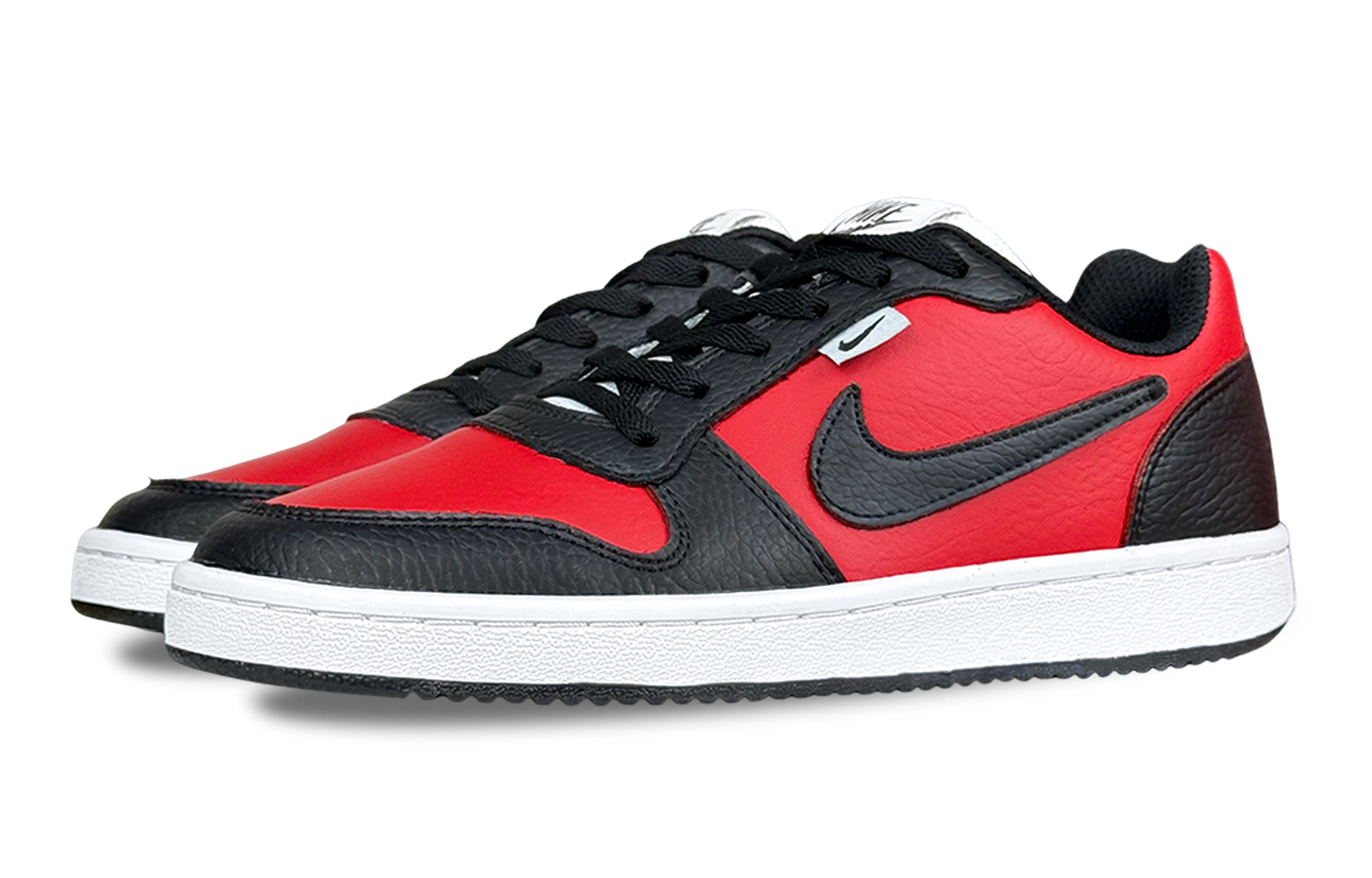 Nike EBERNON Bulls, Trendy Toy, Box Abrasion Resistant Low top Skateboard Shoes Men's Black Red купить в интернет-магазине Yoocart с быстрой доставкой по России.