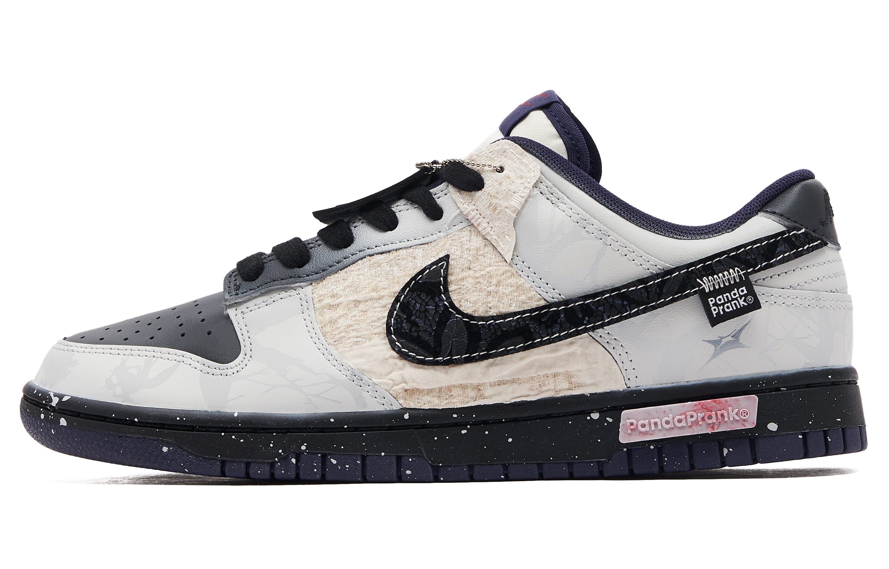 Nike Dunk Skateboard Shoes Men's Low top Black/White/Gray