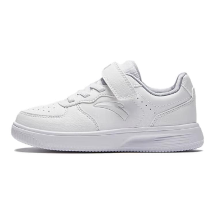 Antakids Anti Slip Wear Resistant Low Top Kids' Skateboarding Shoes White Kids