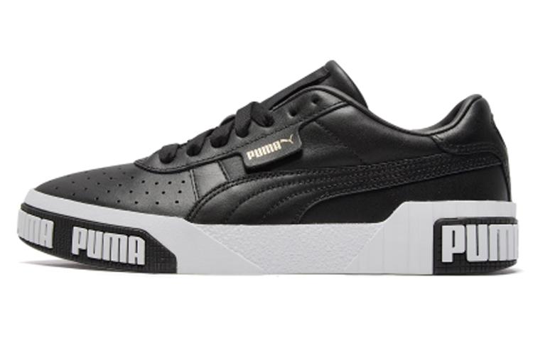PUMA Cali Bold Black Metallic Gold Women's