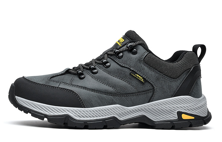 Jeep Mountaineering & Hiking Shoes Men Low Top Black