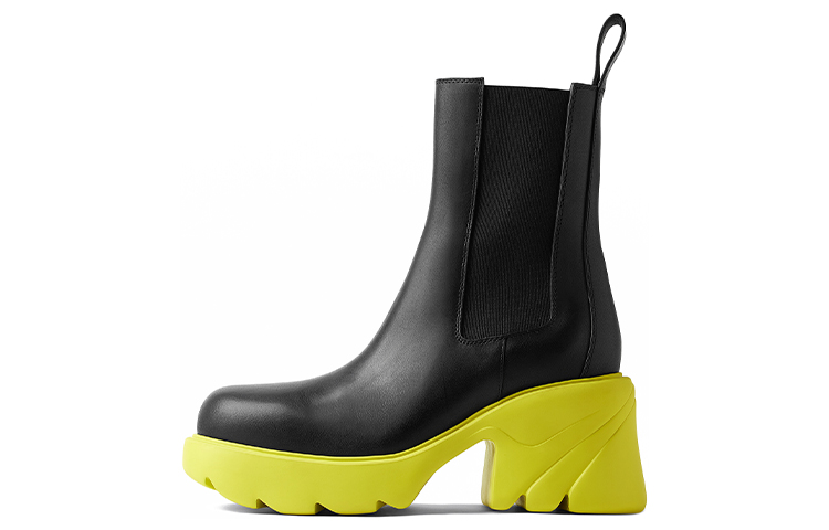 Bottega Veneta Flash Chelsea Boots 8cm Women's Dried Peach