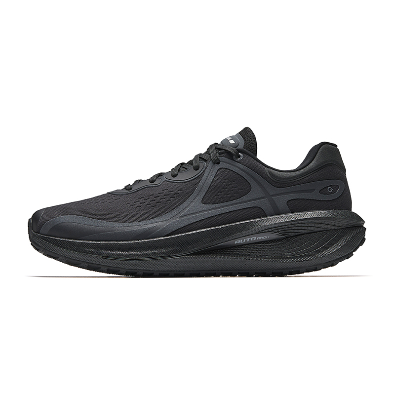 ANTA Champion Honor 2nd Gen Running Shoes Men's Low top Basic Black, Smoky Ink Gray