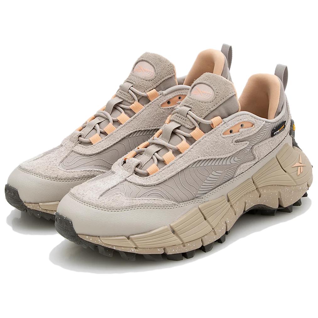 Reebok ZIG KINETICA 2.5 EDGE Waterproof And Breathable Low Top Casual Trail Running Shoes Unisex Gray купить в интернет-магазине Yoocart с быстрой доставкой по России.