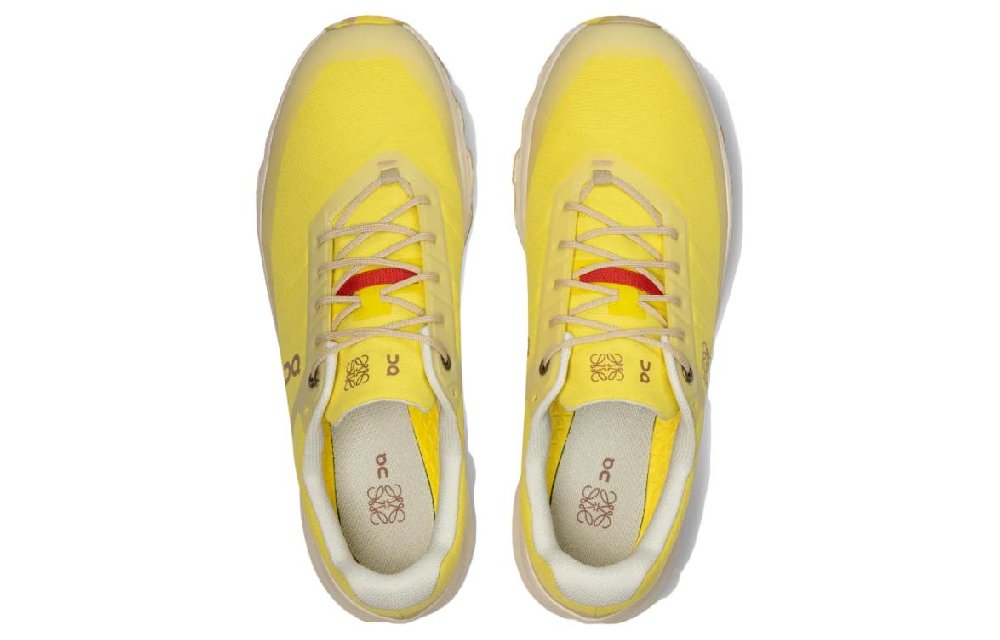 Loewe X On Running Shoes Men Low-Top Yellow