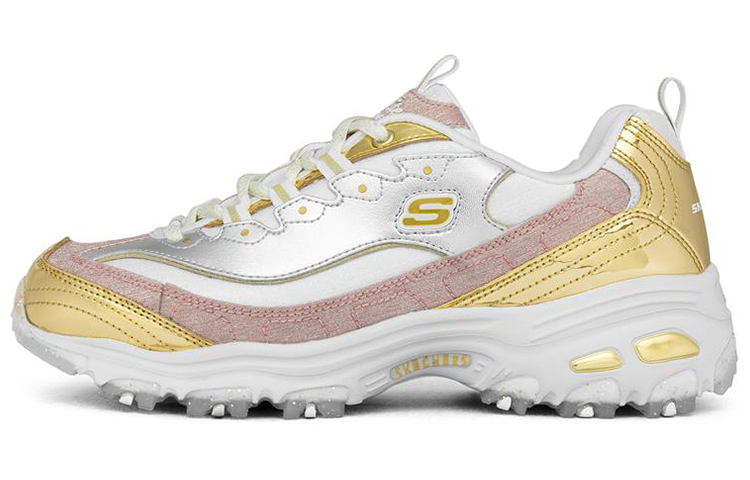 Skechers D'LITES 1.0 Low Top Casual Shoes