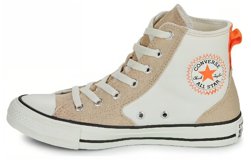 Converse Chuck Taylor All Star Wear resistant And Lightweight High Top Canvas Shoes Unisex Beige