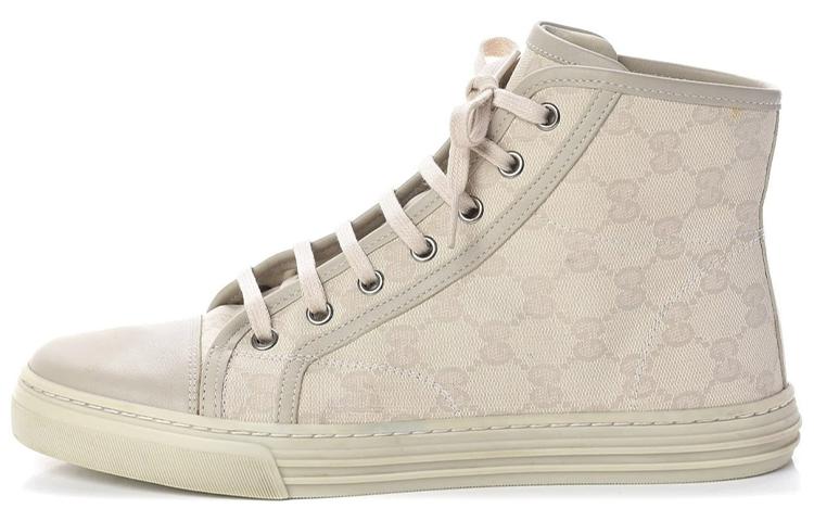 GUCCI Women's Gg High 'Logo Print White' Women's