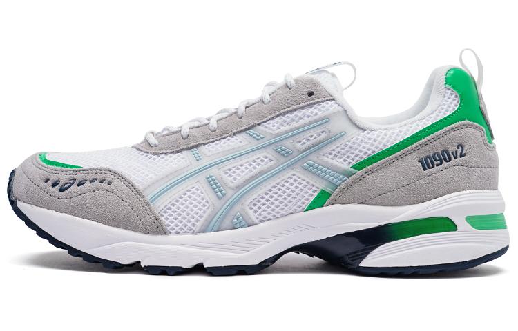 Asics Gel 1090 V2 White Glacier Grey Green