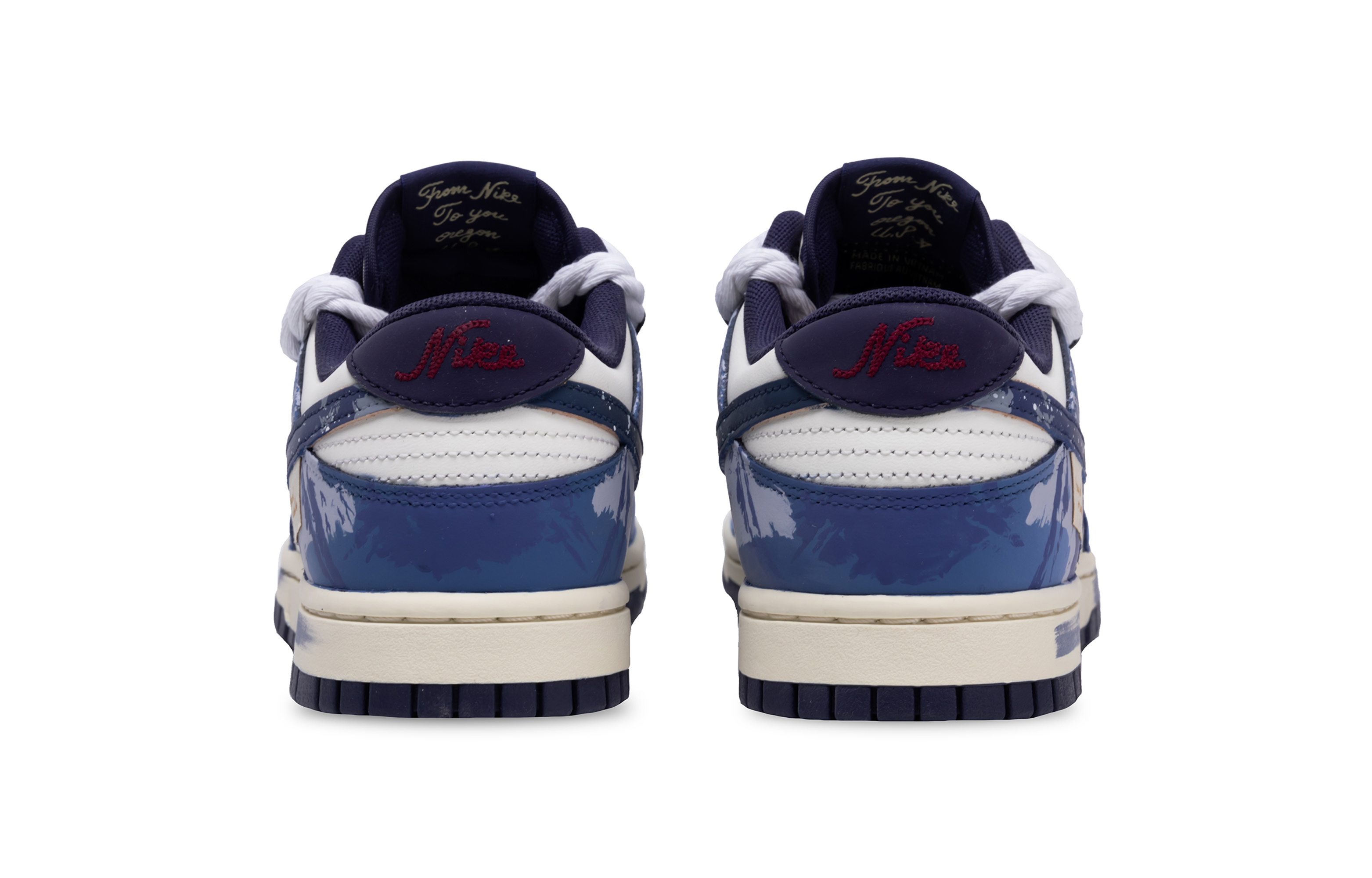 Nike Dunk Anti Slip Wear Resistant Low Top Skateboard Shoes Men's Blue купить в интернет-магазине Yoocart с быстрой доставкой по России.