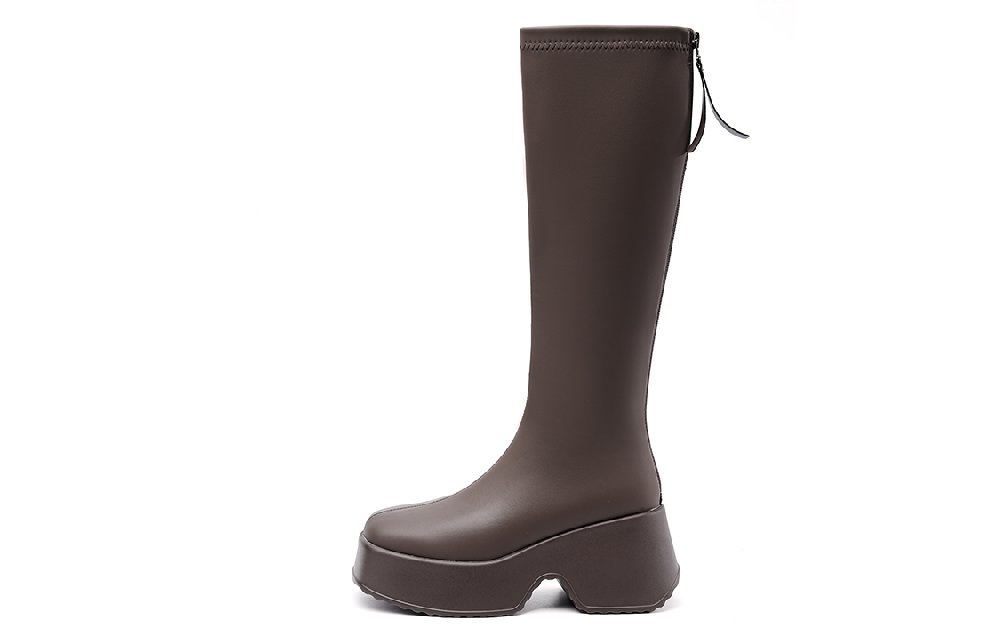 EBLAN Knee-high Boots Women's Brown