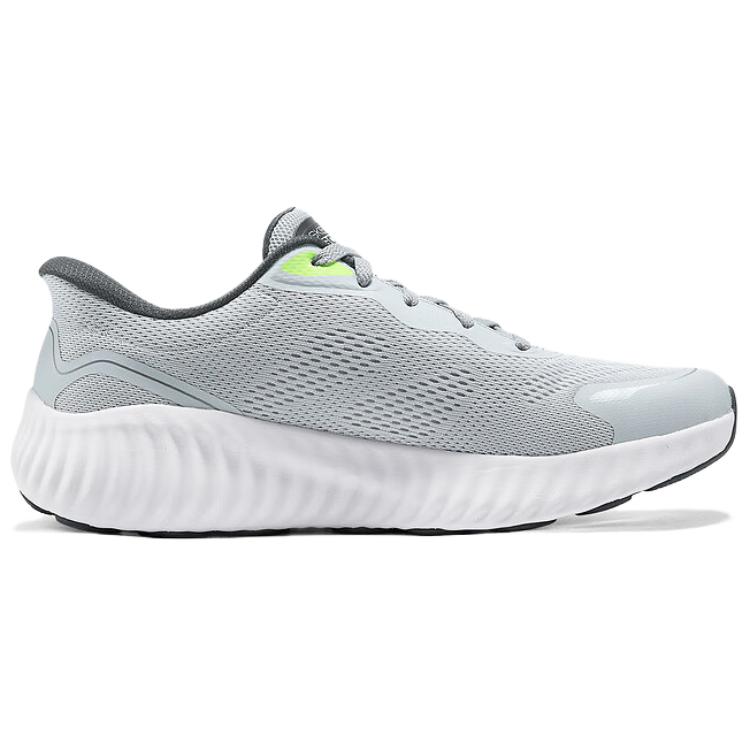 Skechers MEN'S GO Cushioning, Breathable, And Resilient Design Low Top Running Shoes Men's Gray