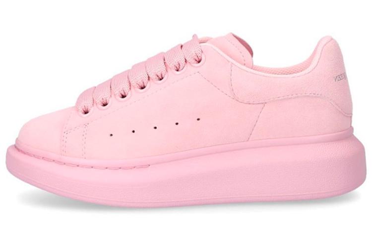 Alexander McQueen Low Top Stylish Skateboarding Shoes Women's Pink