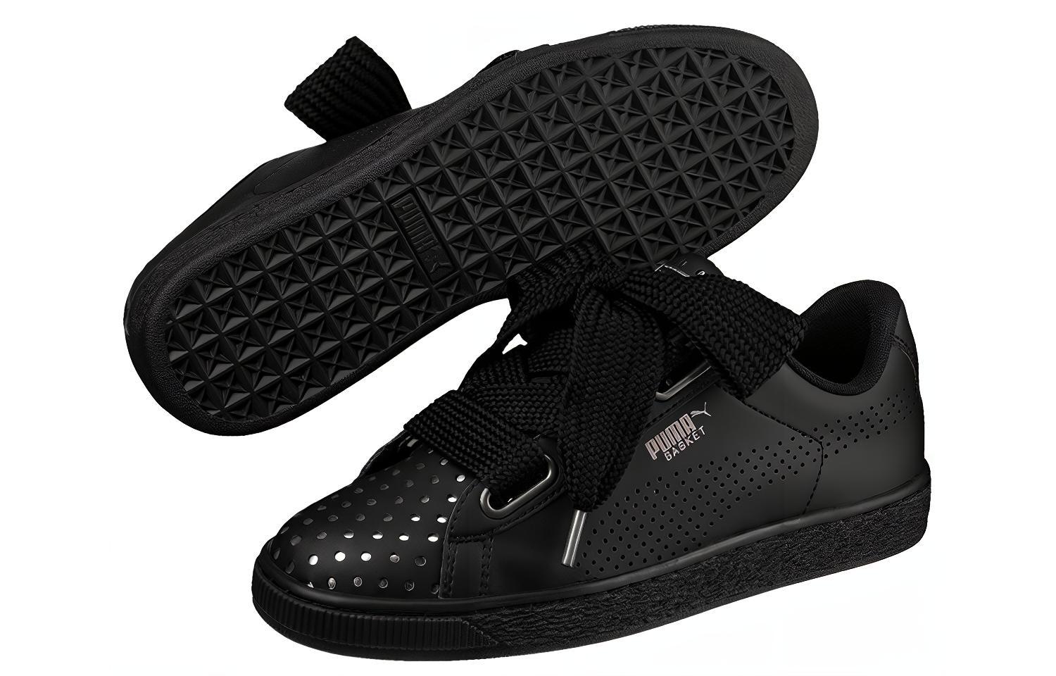 PUMA Basket Heart Ath Lux Black Women's