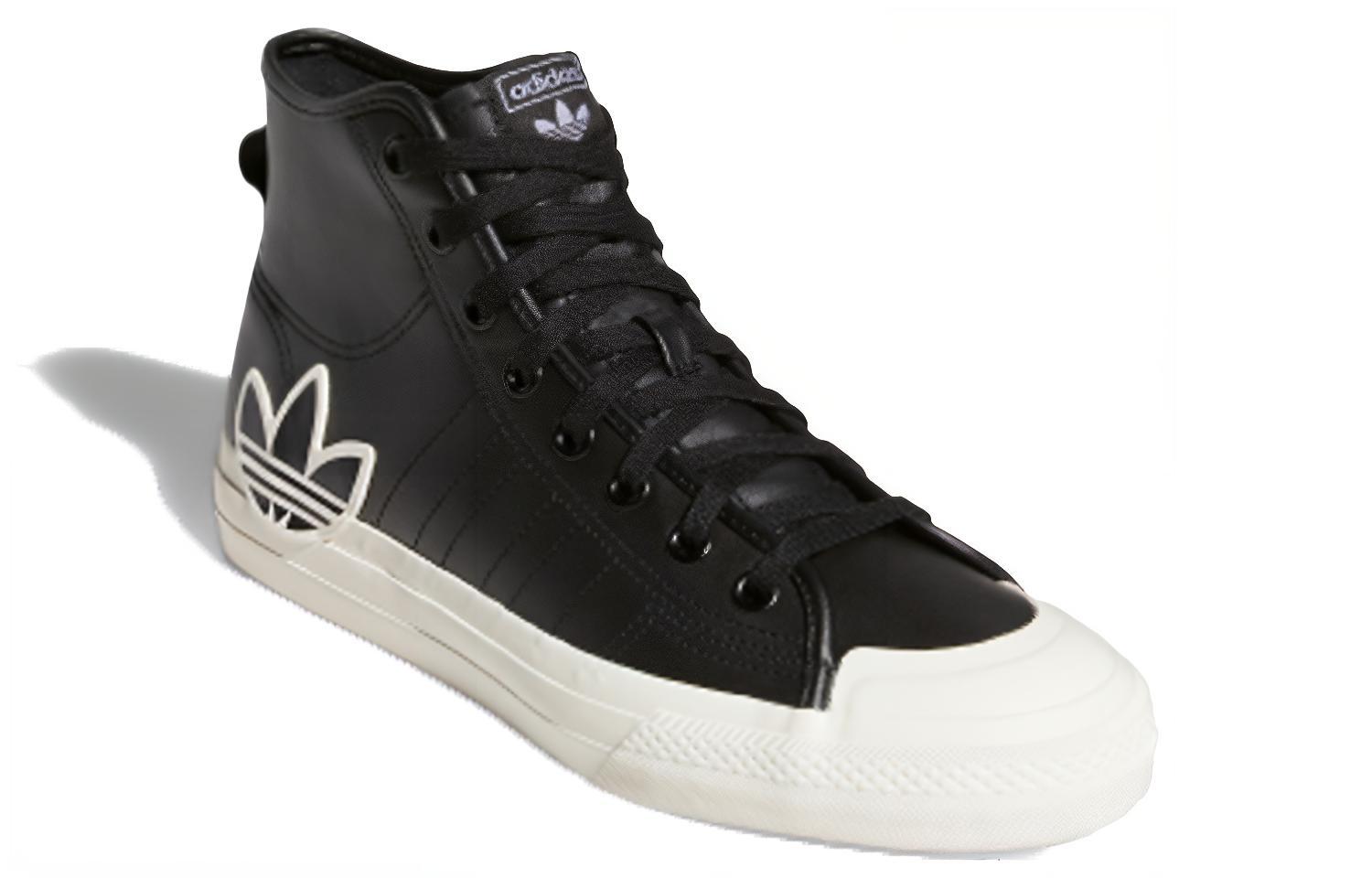 Adidas Nizza Hi Rf 'Black White' купить в интернет-магазине Yoocart с быстрой доставкой по России.