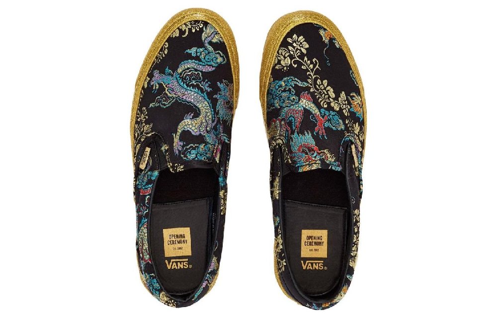 Vans Opening Ceremony X Og Classic Slip On 'Dragons'