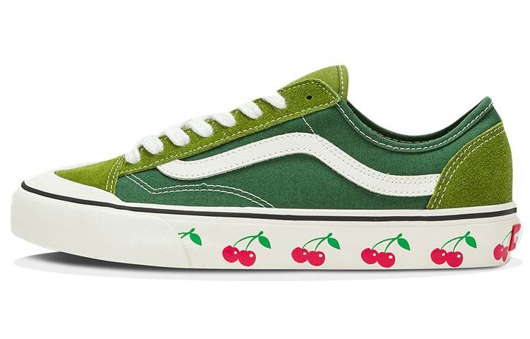 Vans Style 36 Decon Sf Casual Low Tops Skateboarding Shoes Unisex Green
