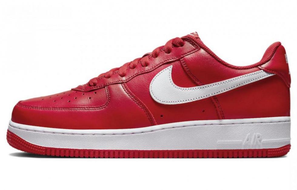 Nike Air Force 1 Low Retro Qs Color Of The Month University Red White