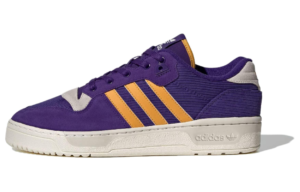 adidas originals Rivalry Low Collegiate Purple Preloved Yellow