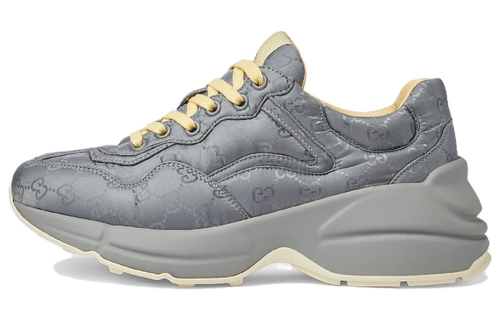 GUCCI Women's Lace Up Sneaker 'Deep Grey' Women's