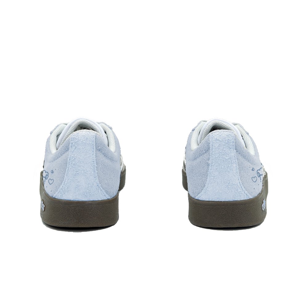 Adidas Neo VL Court Lifestyle Skateboard Shoes Unisex Low Top Blue/Silver
