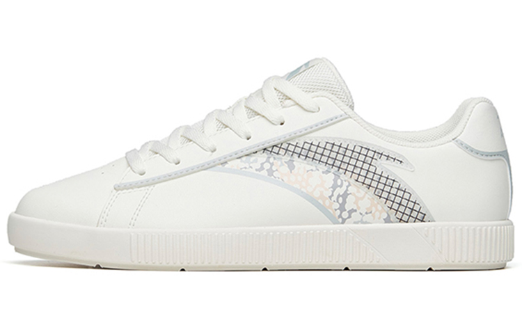 Anta Wear-Resistant Low-Top Skateboard Shoes Women's White Green
