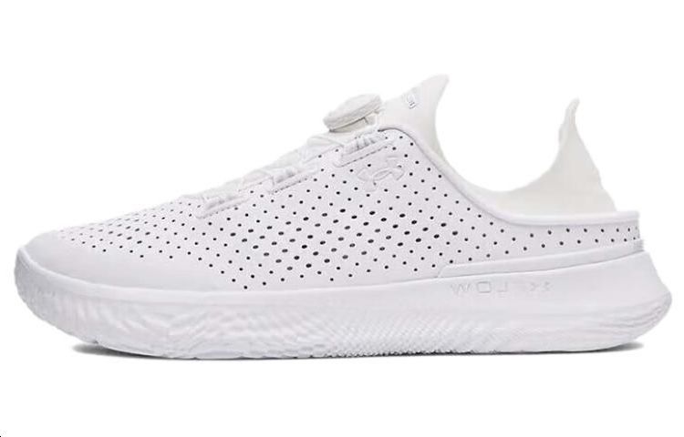 Under Armour SlipSpeed Cushioning Wear-Resistant Low-Top Casual Shoes Unisex White