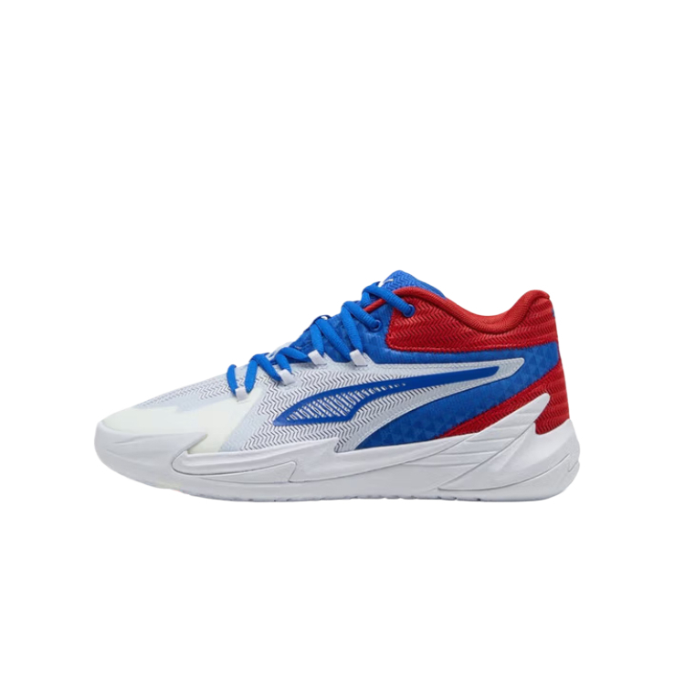 PUMA Dagger Low Top Basketball Shoes Unisex White