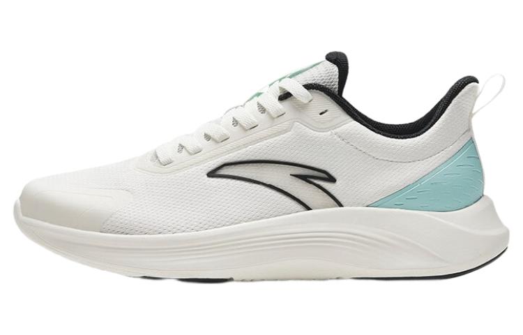 Anta Anti-Slip Wear-Resistant Low-Top Running Shoes Men's White Cyan