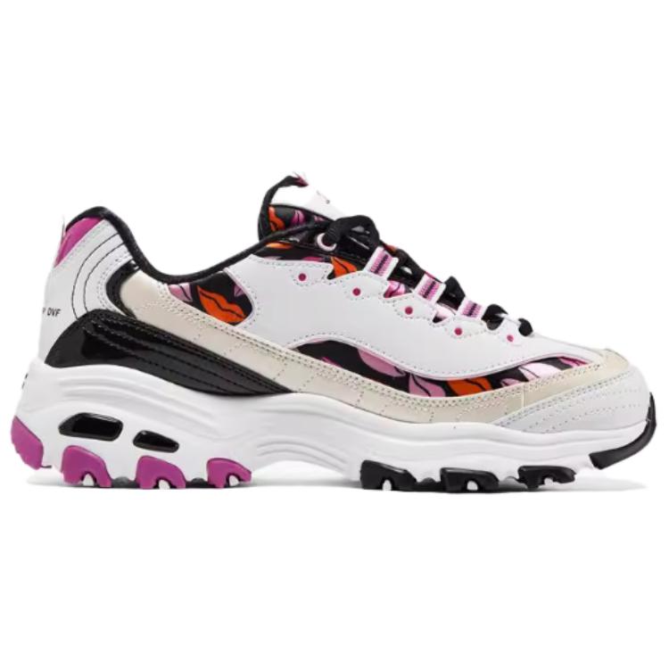 Skechers D'LITES Series Low Top Sports Casual Shoes Women's Pink купить в интернет-магазине Yoocart с быстрой доставкой по России.