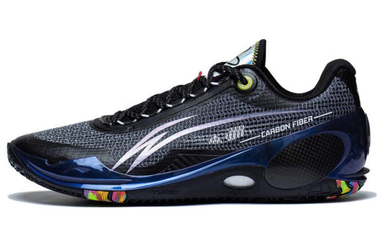 LiNing Wade 808 Ultra Cushioning Wear-Resistant Low-Top Basketball Shoes Men's Black