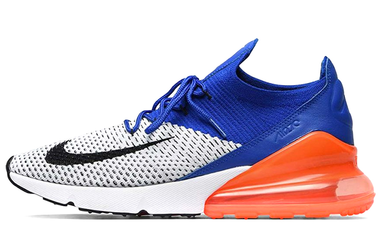 Nike Air Max 270 Flyknit Racer Blue Total Crimson