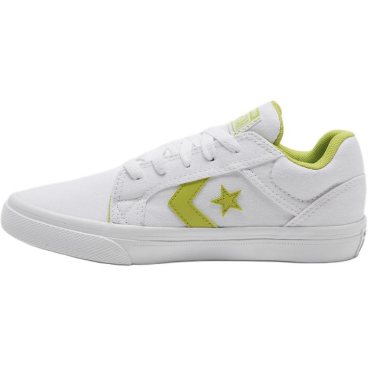 Converse El Distrito 2.0 Slip Resistant, Abrasion Resistant, Lightweight Low Top Skateboard Shoes Unisex White