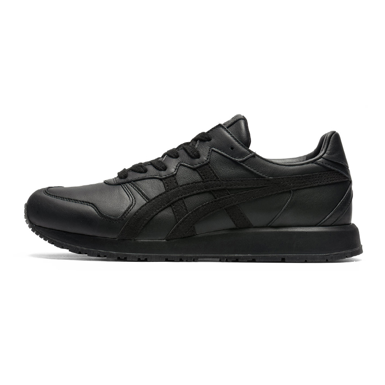 Onitsuka Tiger Cushioning, Wear Resistant Low Top Casual Shoes Unisex Black