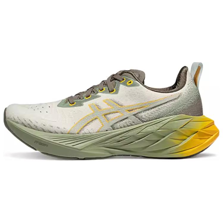 Asics Novablast 4 Sneakers 'White Green Yellow'