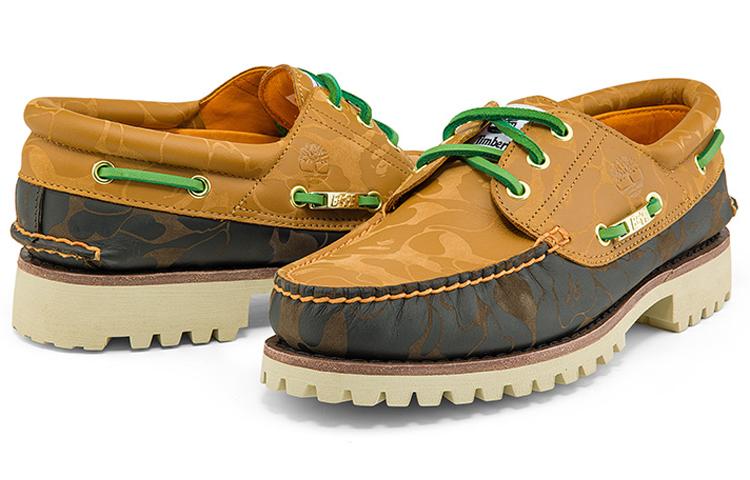 Timberland BAPE X 3-Eye Classic 'Wheat Camo' купить в интернет-магазине Yoocart с быстрой доставкой по России.