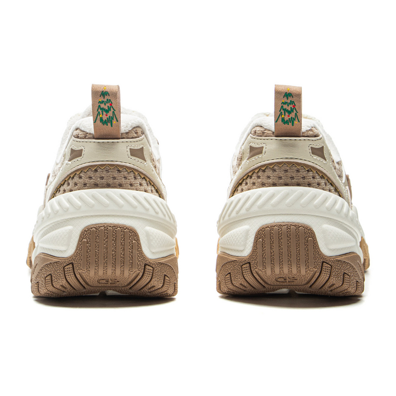 LiNing Brown Sugar Cushioning, Slip Resistant, Abrasion Resistant Support Low top Casual Shoes Women's Khaki купить в интернет-магазине Yoocart с быстрой доставкой по России.