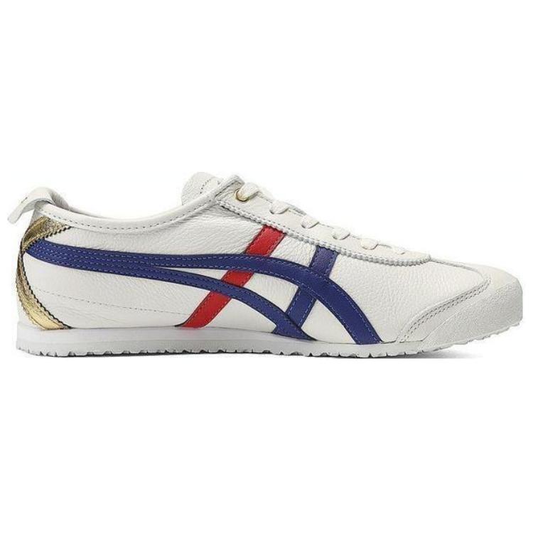 Asics Onitsuka Tiger Mexico 66 White Dark Blue Red Gold