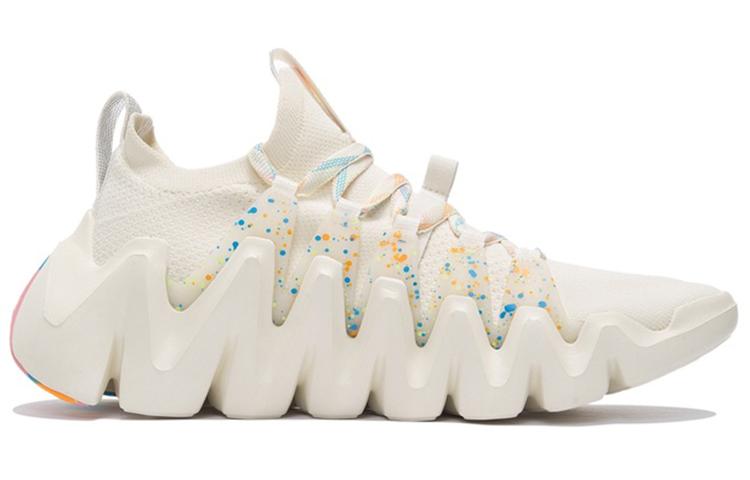 LiNing Phantom Stab Cushioning Anti-Slip Wear-Resistant Breathability Low-Top Casual Shoes Men's White купить в интернет-магазине Yoocart с быстрой доставкой по России.