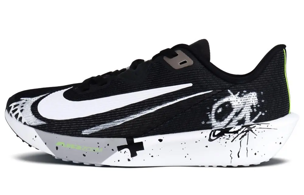 Nike Rival Fly 4 Anti Slip Wear Resistant Low Top Running Shoes Men's Black