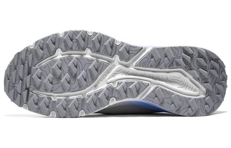 Skechers Anti-Slip Wear-Resistant Low-Top Running Shoes Women's Gray Blue купить в интернет-магазине Yoocart с быстрой доставкой по России.