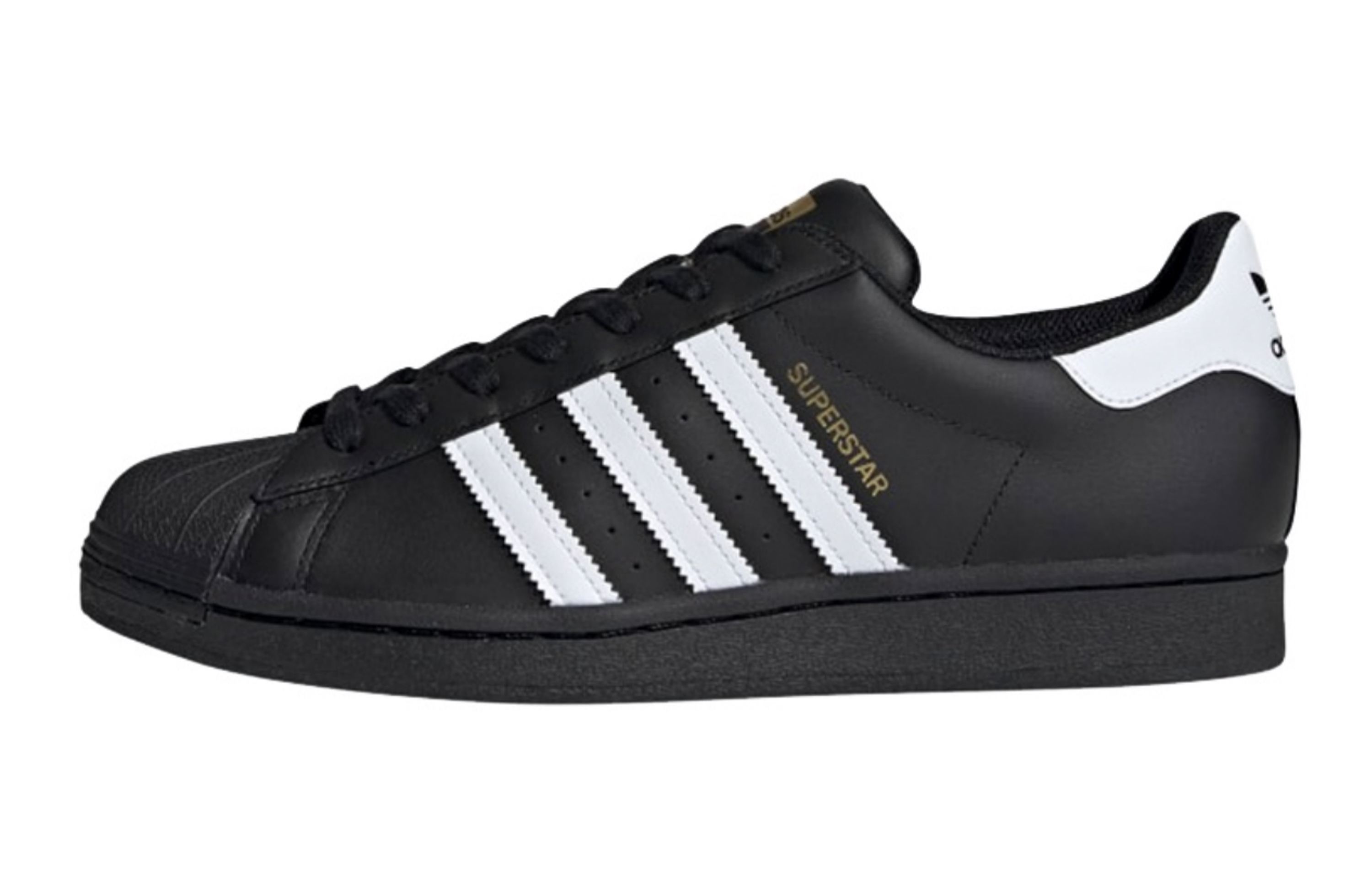 Adidas Originals SUPERSTAR Anti-Slip And Wear-Resistant Lightweight Low-Top Skateboard Shoes Unisex Black Silver купить в интернет-магазине Yoocart с быстрой доставкой по России.